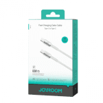 Joyroom 60W Fast Charging Type-C to Type-C Cable 1.2m Light Grey S-A51