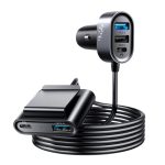 Joyroom 5 multi-port (2 PD + 3 QC3.0) fast car charger JR-CL05