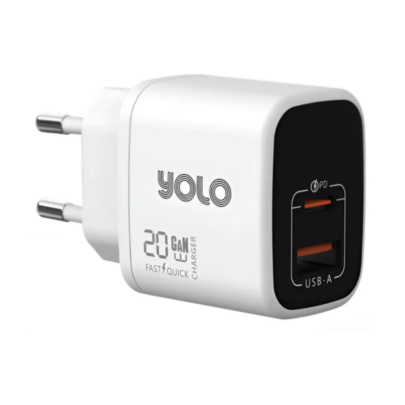 Yolo 20W GaN charger price in Pakistan