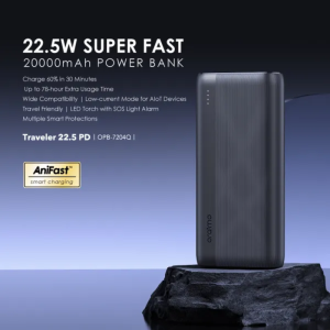 Oraimo Traveler 22.5 power bank price in Pakistan
