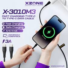 XZone X-3010M3 Type C to Type C cable price in Pakistan