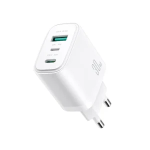 JR-TG6 30W 3-Ports GaN Charger-White (EU)