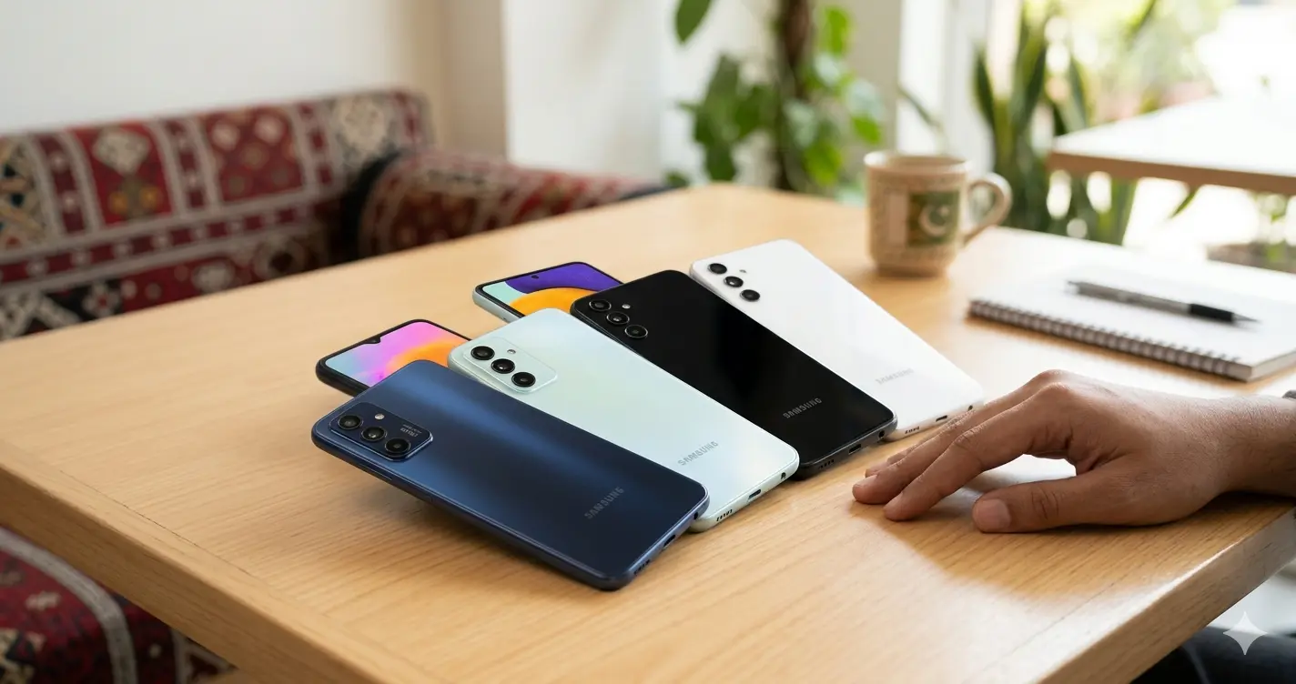 Best Samsung Galaxy Phones Under Budget in Pakistan (2026) – Top Affordable Samsung Smartphones